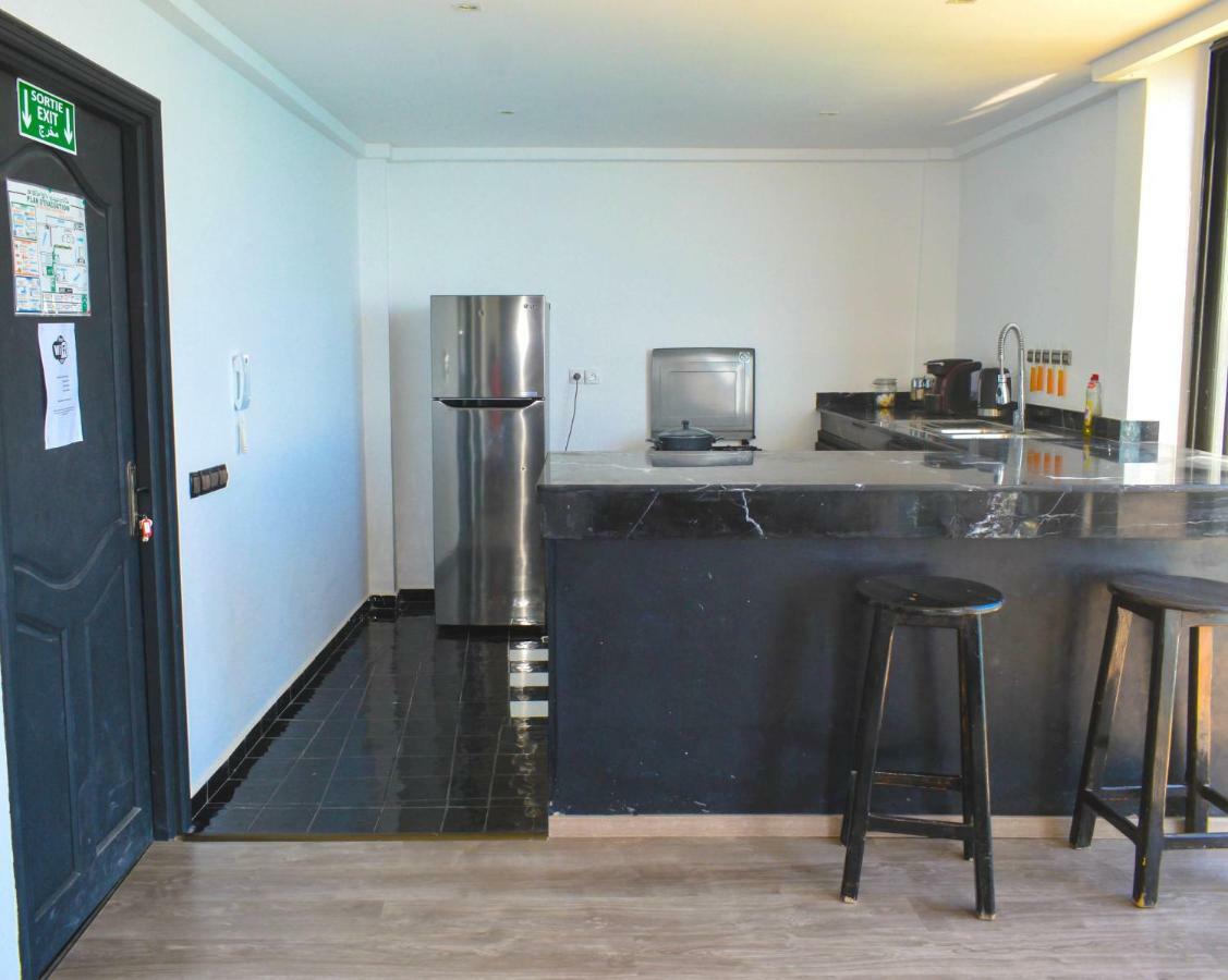 Bouad Seafront Apartments & Rooms Taghazout Exterior foto